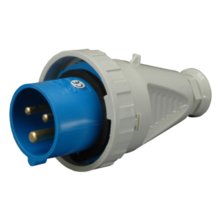 Вилка силова SEZ IVG 3232, IP 67, 32A, 230V, 3n - 1