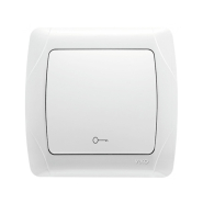 Кнопка открывания дверей VIKO CARMEN, 90561005, белый