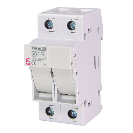 Держатель предохранителя ЕТІМАТ EFH10, 2P, 25А, 1000V, DC, 2540203 - 1