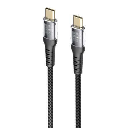 Кабель USB-C to USB-C HAVIT HV-CB6240 PD60W, 3A, 1м