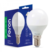 Світлодіодна лампа Feron LB-745, 6 Вт, 2700K, E14, 220 В, P45, 5031