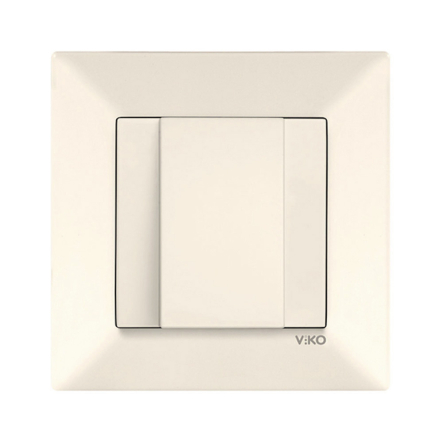 Кабельный выход VIKO Meridian, 90970277-WH, крем - 1