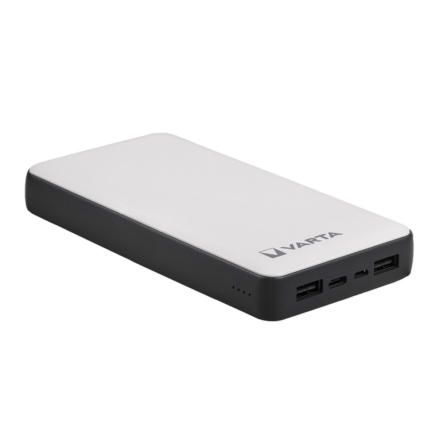 Повербанк (УМБ) VARTA WIRELESS 10000mAh USB Type A, USB Type C, 157,5х77,5х15 мм