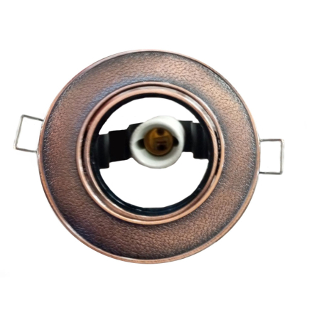Светильники точечный Nowodvorski 109R-RB, Оправка поворотная, R-50, 40W, старая медь - 1