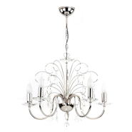 Подвес ALFA 12405 Palmira, 5xE14х40W, D 54 см, H 74 см