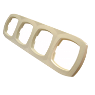 Рамка 4-поста, слоновая кость, АСКО-УКРЕМ, Pm-4-0v-I