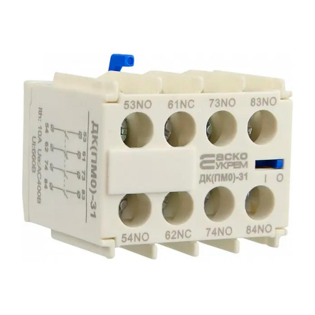 Контакт дополнительный АСКО-УКРЕМ для ПМ-0 ДК(ПМ0)-31 (LA1-KN31), A0040050059 - 1