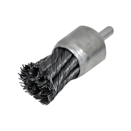 Щетка-крацовка "Чашка", закрученная со шпилькой 22мм - 1