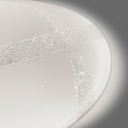 Светильник LED функциональный VIDEX,  GLANZ, 72W, 2800-6200K, 648 Lm, 480х125 мм, круг, 25542