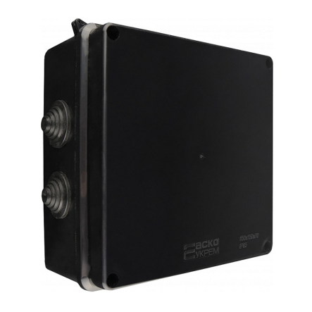 Коробка распределительная АСКО-УКРЕМ UAtmo 150х150х70, IP55, чёрная, A0150170035
