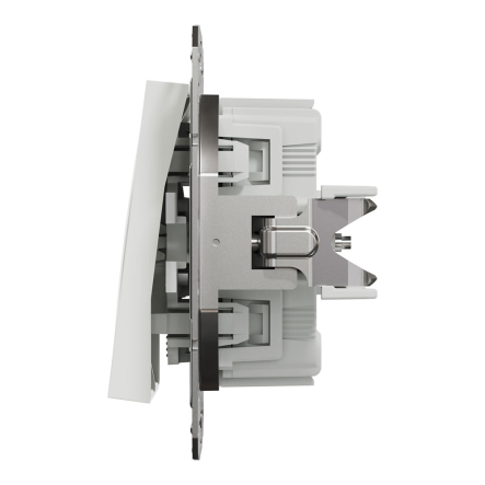 Выключатель 2кл без рамки, Schneider Electric, ASFORA, белый, EPH0370121