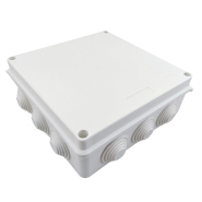 Коробка розподільна TNSy HC-BA 200х200х80 IP65 PP RAL9016, TNSy5000758