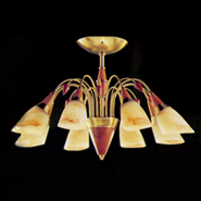 Люстра BUSSY Пегасус, 8хE14, 45х52 см, 5,2 кг