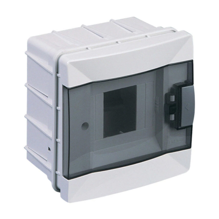 Щиток распределительный Makel 63004 4 модуля встроенный с крышкой - 1