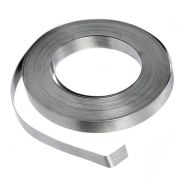 Стрічка бандажна з нержавіючої сталі, 19*0,7 мм., 50 метрів, Ціна за 1 метр