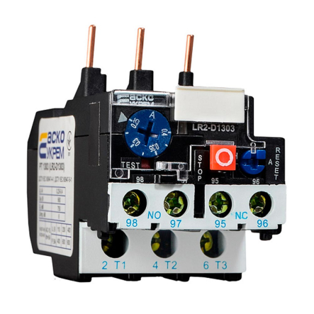 Реле тепловое АСКО-УКРЕМ РТ-1303 (LR2-D1303) 0,25-0,4А, к ПМ 1-09, 12, 18, 2-25, A0040060003 - 1