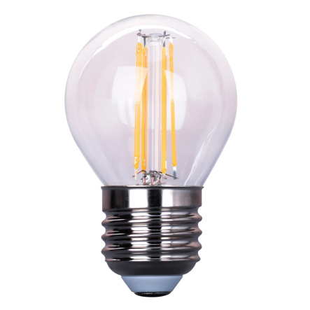 Лампа LED Filament VELMAX 6 Вт, 4100K, E27, 220 В, G45 - 1