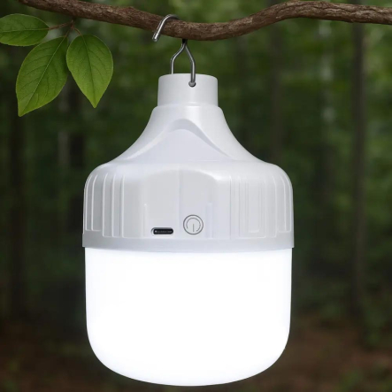 Лампа акумуляторна LED HY-701 5Вт, USB, з гачком - 1