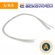 Трубка термоусаджувальна (ТУТ), АСКО-УКРЕМ, d - 1/0,5 мм., прозора, A0150040300