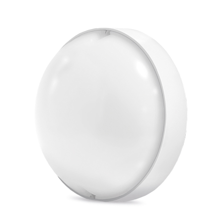 Светильник LED VIDEX, IP65, 9W, 5000K, 810Lm, круглый, белый, 24360