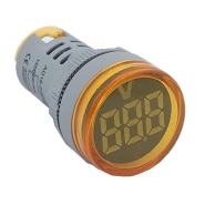 Вольтметр TNSy AD22V 60-500В АC жовтий, TNSy5503352