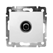 Розетка телевізійна кінцева LEGRAND Valena, 774430, біла