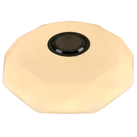 Светильник светодиодный LUXEL, с пультом управления, bluetooth, 3000/4000/6000К, IP20, 48W, 410Х95 мм, CLNR-48