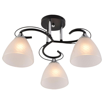 Люстра V XA1520–3 BK+CR, Ø465*250, E27*60W - 1