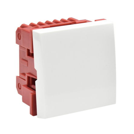 Выключатель 1 кл. на 2 модуля, ВКО-21-00-П, IEK, CKK-40D-VO2-K01 - 1