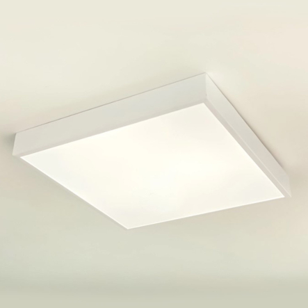 Люстра LED  Sirius GLD-23415 WT, 18W*2 , ⌀300, квадрат, белая