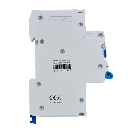 Устройство защитного отключения ДВ АСКО-УКРЕМ UTrust 1P+N (18 mm) 25А C 30mА AC, A0010210146