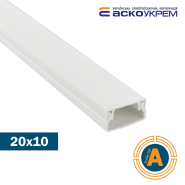 Канал кабельный 20х10/2м, STEP, АСКО-УКРЕМ, A0070050037