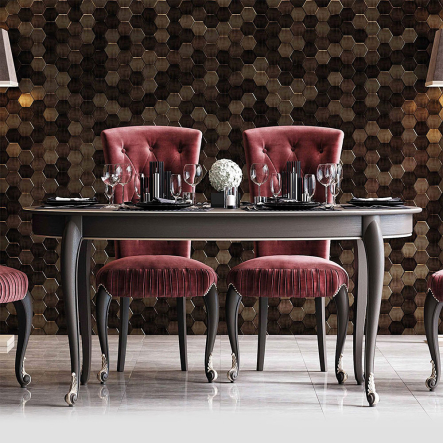 Столик журнальный Мебус GENEVA 1100х710х520 мм, дуб, пудра/платина