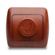 Светорегулятор EL-BI ZIRVE, 500 Вт с фильтром, вишня, 501-000601-244