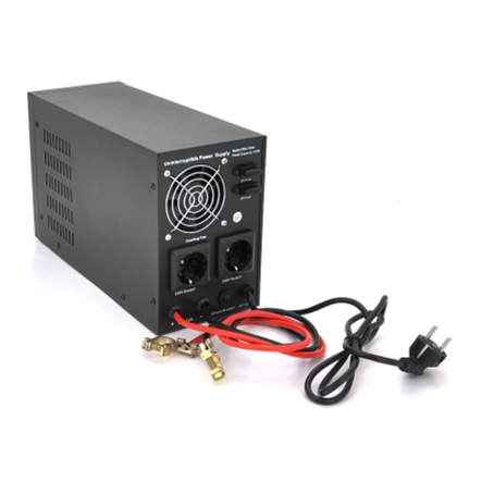 ИБП с правильной синусоидой Ritar SK-1000VA (700W), DC:145-275V, AC:230V, LCD-дисплей, 2Shuko12Vвнешн. 10/15А 