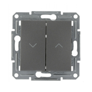 Выключатель для жалюзи Schneider Electric ASFORA, сталь, EPH1300162