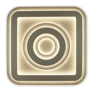 Світильник VIOLUX Smart KOLIZEY, 150W, 3000-6000К, 10000Lm, 500 мм, квадрат, білий, 220455