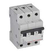 Автоматический выключатель LEGRAND RX3 3P, 6 A, C, 419705