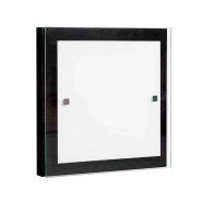 Світильник дерев'яний ДеКоРа, 2х60W, Е27, 300х300 мм, квадрат, венге, 51733