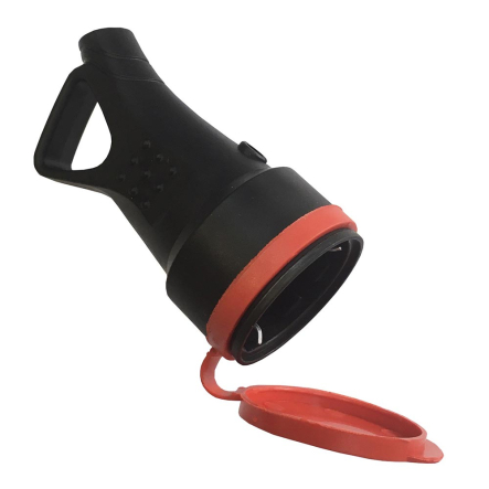 Розетка переносная з/к кольцо TechnoSystems RUBBER R/B, TNSy5000913