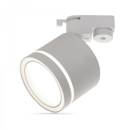 Светильник трековый FERON ML438 под лампу GX53, 82х125 мм, белый Светильник трековый FERON ML438 под лампу GX53, 82х125 мм, белый