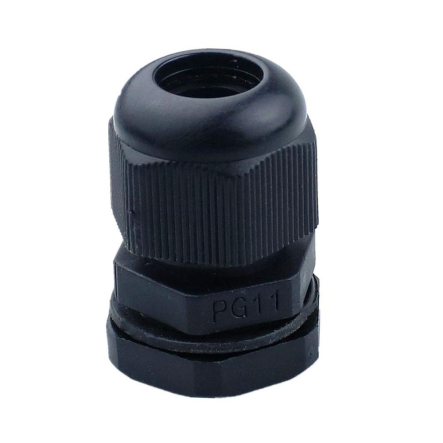 Сальник TechnoSystems PG11 d5-10мм, IP68, чорний, TNSy5502541 - 1