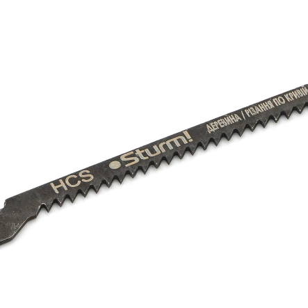 Пилки для лобзика Sturm 9019-03-119BO дерево, чистый фигурный рез (уп. 5шт)