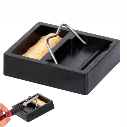 Подставка для паяльника HandsKit с латунной стружкой