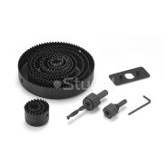 Набор коронок по дереву 15 предметов (19-127мм) Sturm 5440202