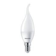 Лампа LED PHILIPS ESS Candle, 6W, 4000K, E14, 220V, 840 BA 35 FR, 929002972307