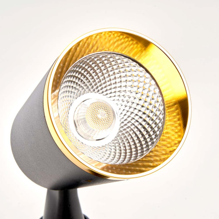 Светильник трековый FERON, AL111, 10W, 850Lm, 4000K, IP40, 115x75x140 мм, черный-золото, 6311 Светильник трековый FERON, AL111, 10W, 850Lm, 4000K, IP40, 115x75x140 мм, черный-золото, 6311