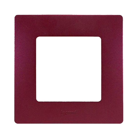 Рамка 1 пост Legrand Etika, 672561, сливовый - 1