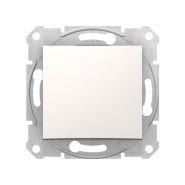 Переключатель одноклавішний Schneider Electric Sedna, слонова кістка, SDN0400123