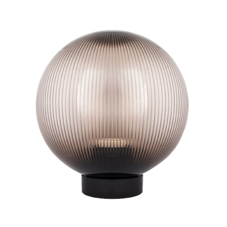 Светильник ландшафтный Violux SFERA 200мм дымчатый призм 20W, Е27, 505120 - 1